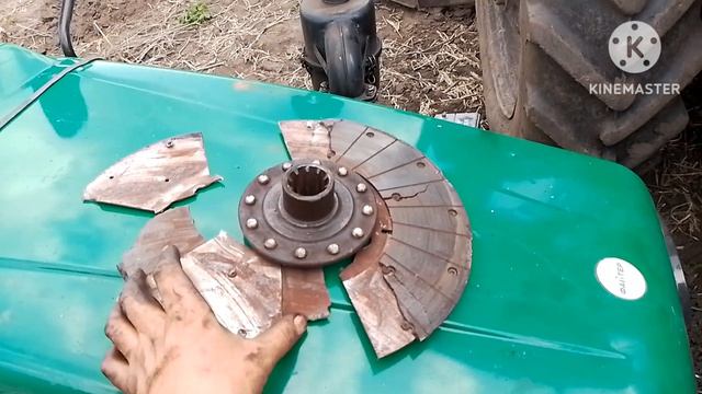 Разобрал корзину сцепления юмз ну и что с диском 🤦🤦🤦