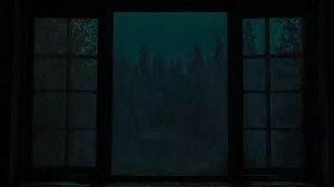 Расслабляющие звуки дождя с грозой у открытого окна для отдыха и сна, дождь с грозой - 1 час 😴