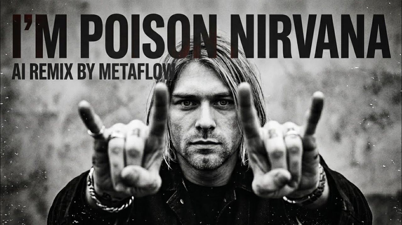 [Album] I'm Poison - Nirvana Inspired Insane 90s Grunge Alt Rock Rage Therapy _ AI MIX