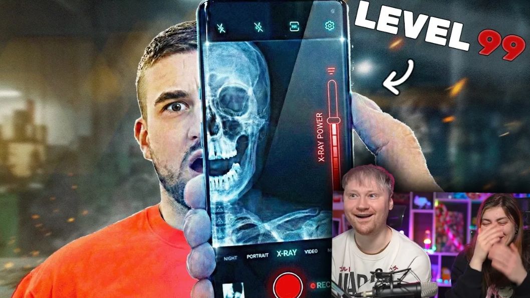 1 VS 100 УРОВЕНЬ - НАУЧНЫЕ ЭКСПЕРИМЕНТЫ !  | РЕАКЦИЯ на GoldenBurst