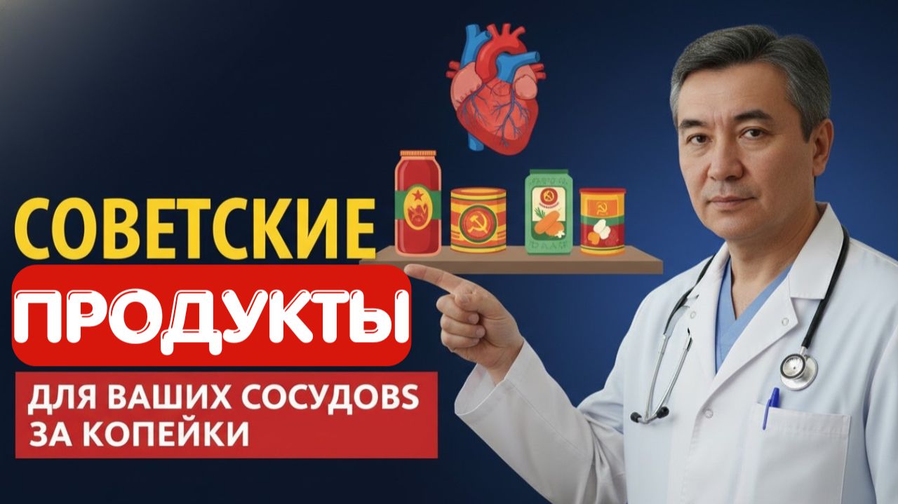 Дешевле таблеток: 5 привычных продуктов из СССР, которые спасут ваши сосуды и сердце