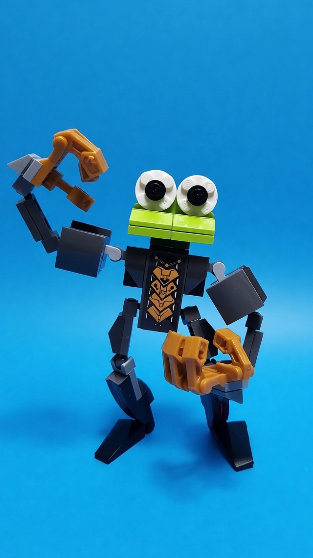 СУПЕР ТАНЕЦ ОТ ЛЯГУШКИ ИЗ ЛЕГО 🐸