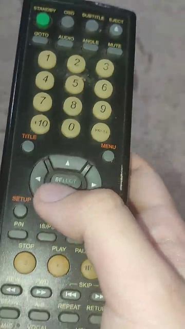 Пульт от старого DVD проигрывателя BBK