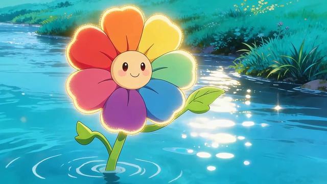 Детская песенка - танец цветов