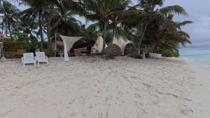 06. Мальдивы 2025. Остров Тодду. Туристический пляж