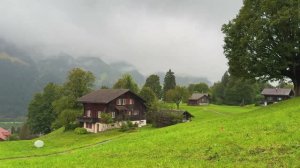 Расслабляющая прогулка под дождем по самым красивым деревням — атмосфера дождя Часть 1