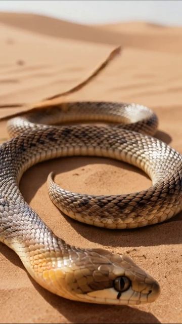 Змеиный взгляд в пустыне природа змеи пустыня