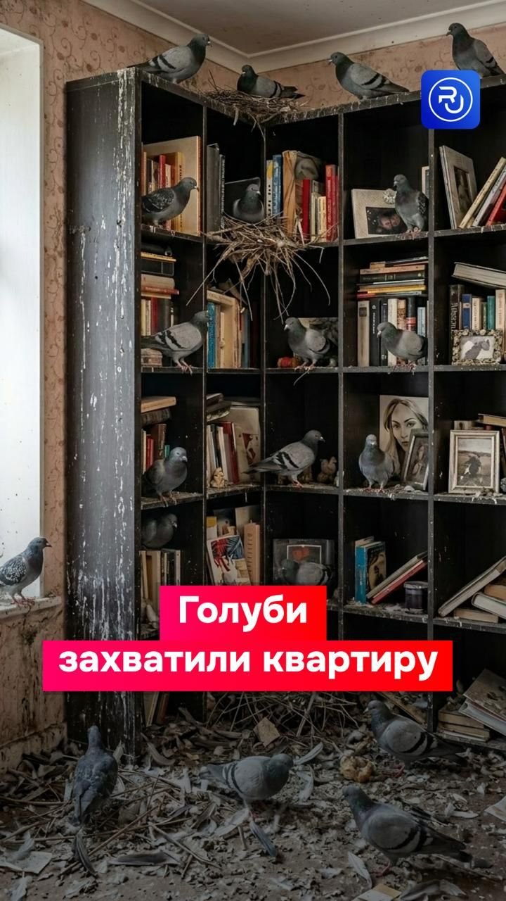 Вернулась из отпуска, а квартира превратилась в голубятню