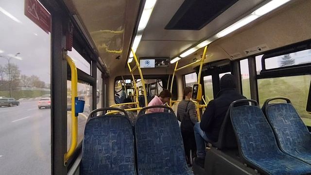 поездка на автобусе ЛиАЗ 6213 борт 191840 по маршруту 631