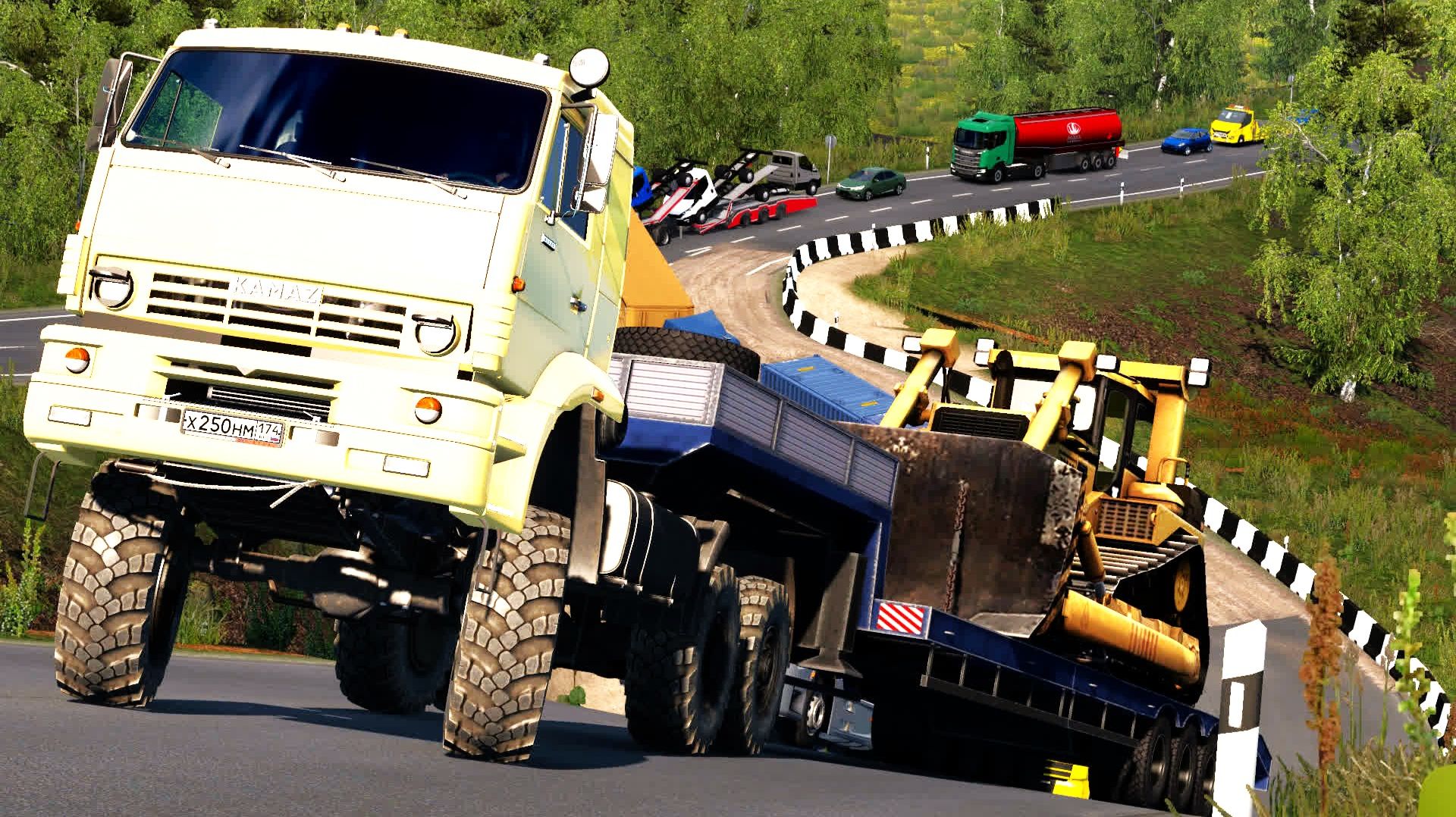 631 / ETS2 1.53 / Суровая Россия Забайкалье 