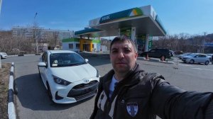 Очередная поездка за очередным TOYOTA YARIS