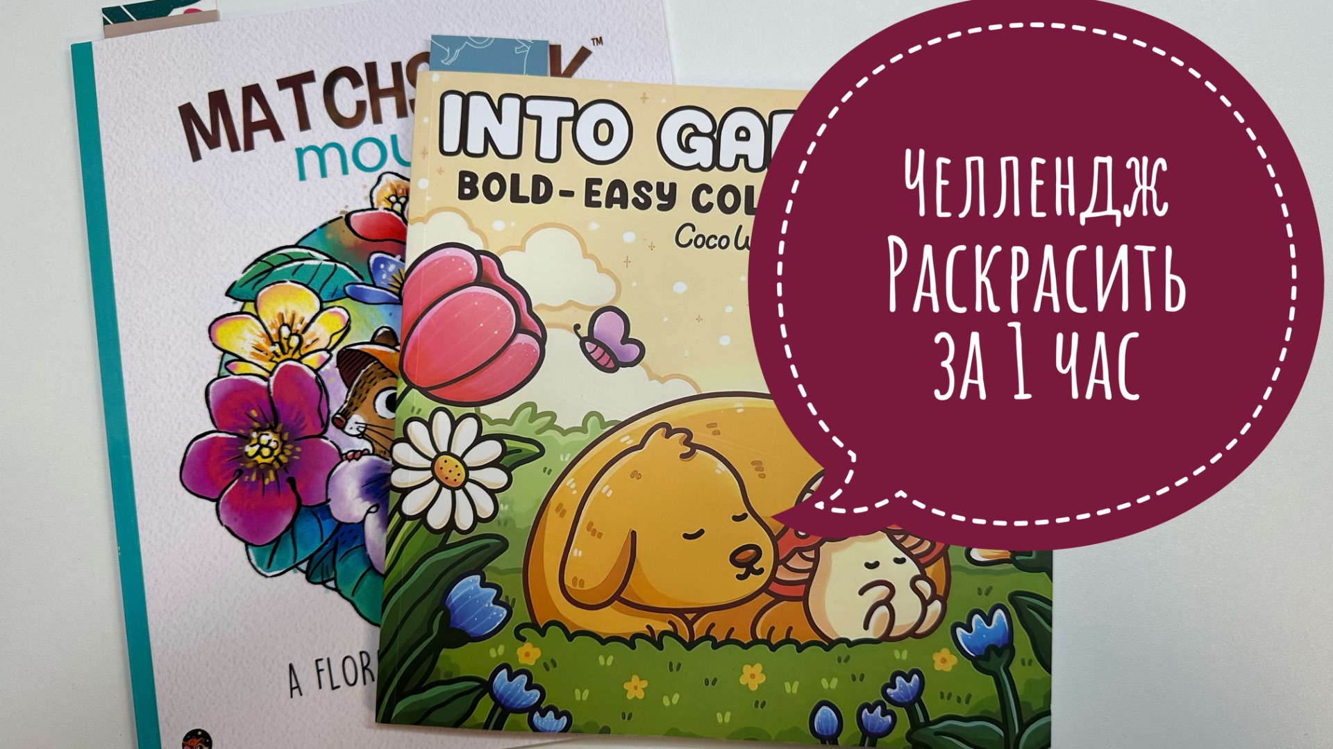 Челлендж Успеть раскрасить за 1 час