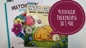 Челлендж Успеть раскрасить за 1 час