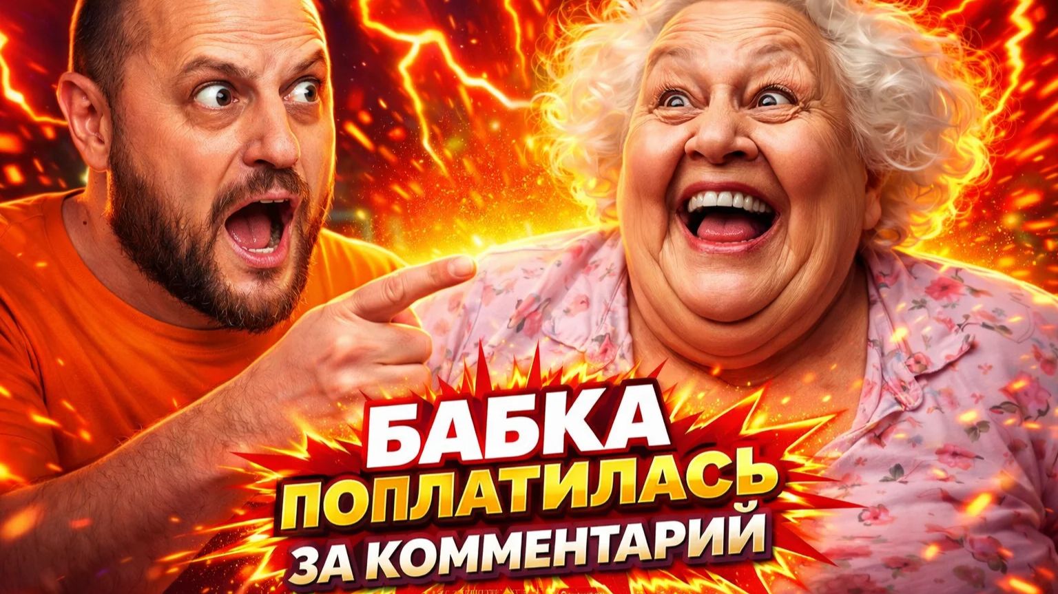 В процессе разговора, рассказываю историю об одной старухи которая поплатилась за свой хейт