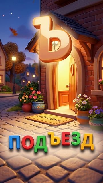 🏢 Буква Ъ — Твёрдый знак!