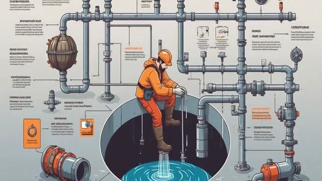 Методы прочистки труб и удаления засоров в канализационных колодцах