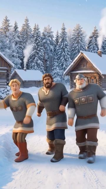 Три богатыря.