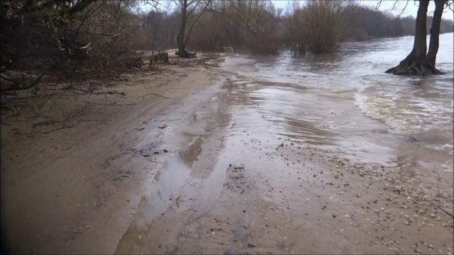 Россия - Чувашия - р.Волга ниже Чебоксарской ГЭС - 18.04.2026