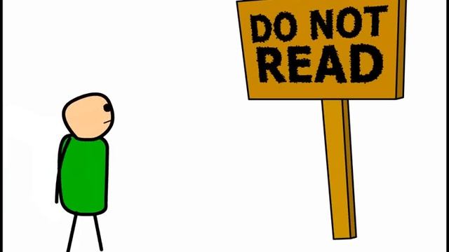 The Sign - Classic Cyanide & Happiness Shorts #shorts