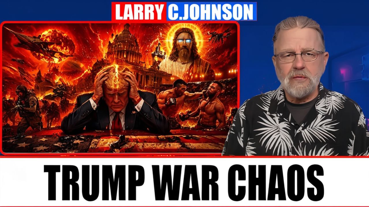 US Leadership Crisis War, UFC & AI Jesus  Larry Johnson Explained