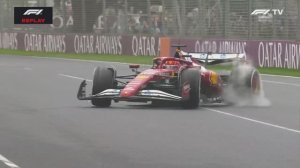 Формула 1. Разворот Леклера на ГП Австралии 2025 (гонка)