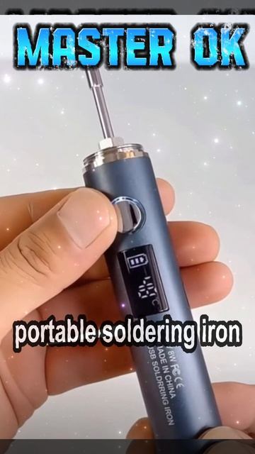 Портативный Переносной USB Паяльник Для Домашнего Ремонта !