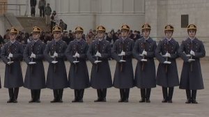 В Кремле прошёл первый в этом году развод караулов