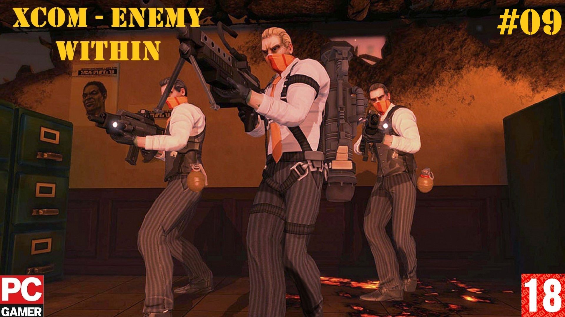 XCOM - Enemy Within (2013) (PC) - Прохождение #09. на Русском.