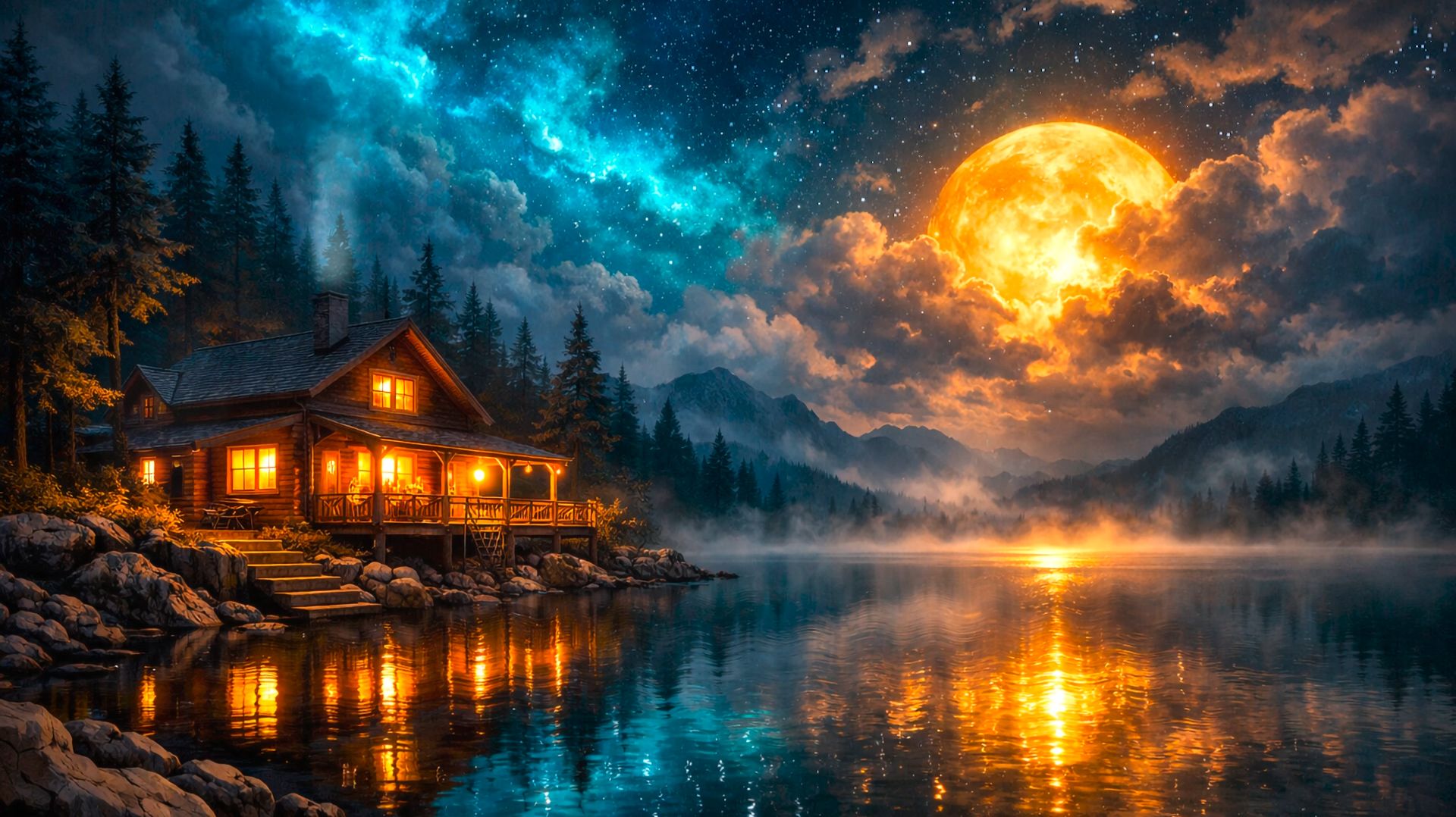 ✨ СКАЗОЧНО КРАСИВАЯ УСПОКАИВАЮЩАЯ МУЗЫКА ДЛЯ СНА 🎵 РАССЛАБЛЯЮЩАЯ МУЗЫКА ДЛЯ ДУШИ ПОД ЛУНОЙ 1,5 ЧАСА