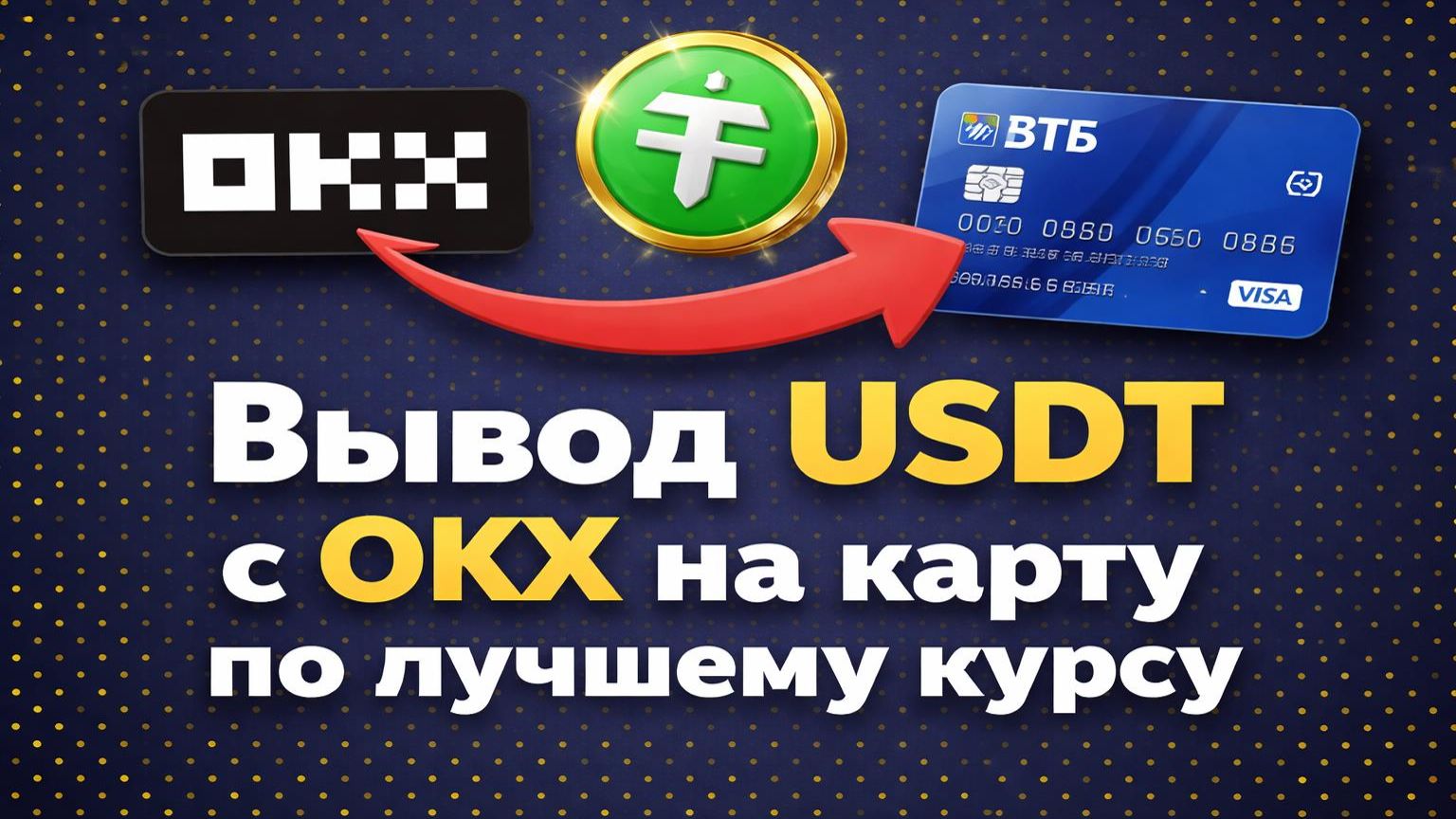 Вывод с OKX на карту 2026 | Вывод USDT на карту