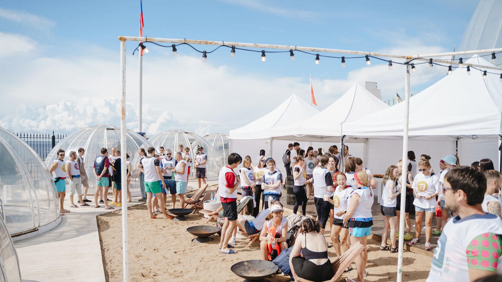 САП корпоратив СПб парк 300-летия пляж Питерлэнд Лахта центр MAX EVENTS