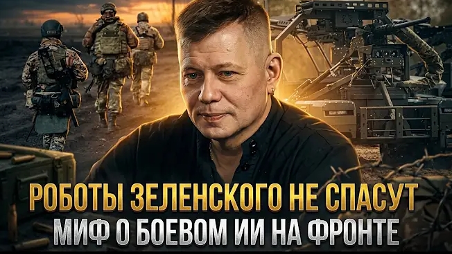 РОБОТЫ ЗЕЛЕНСКОГО НЕ СПАСУТ: миф о боевом ИИ на фронте | Станислав Крапивник