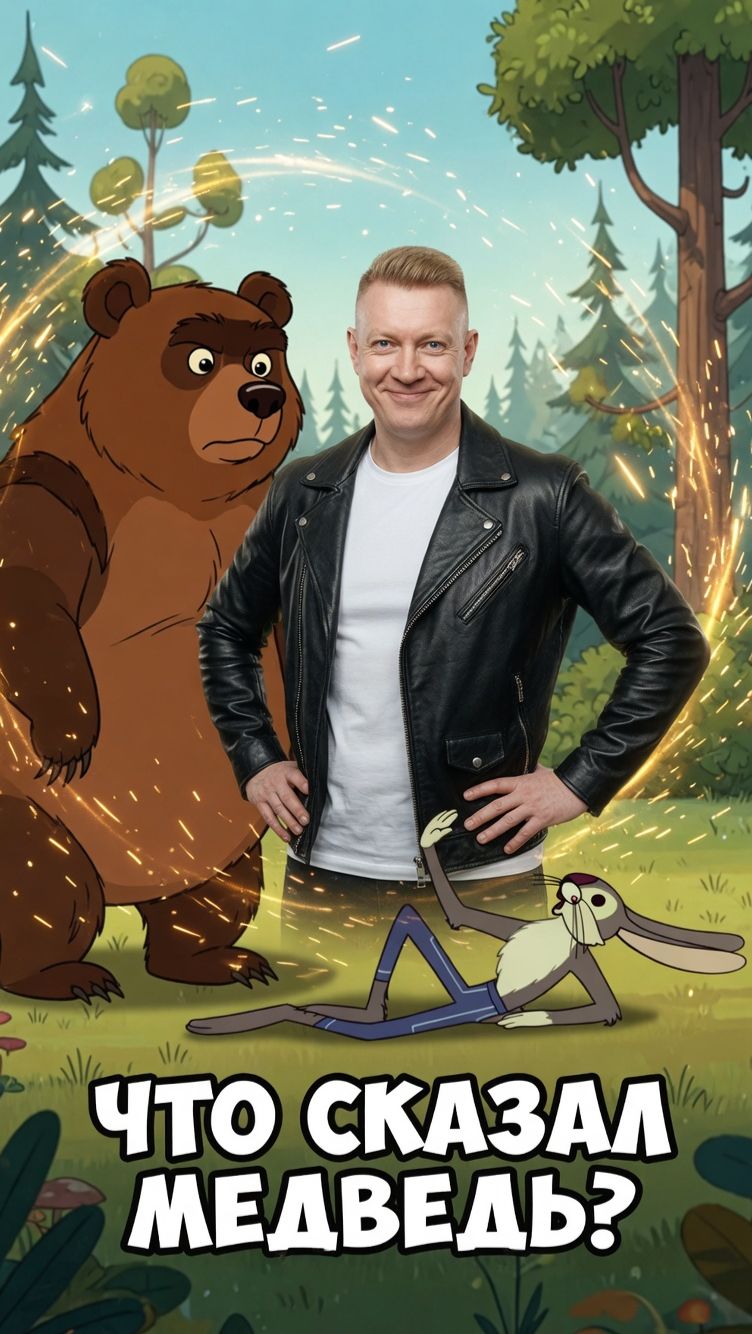 Медведь на грани! 🤯 Что он сказал “пи-и-и”?