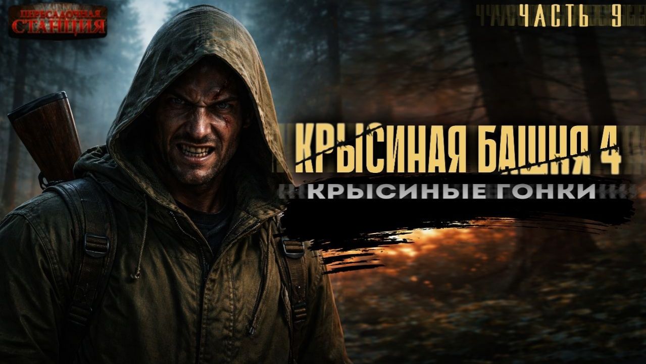 Крысиная башня 4 Крысиные гонки Часть 9 - Павел Дартс. Аудиокнига постапокалипсис. Выживание. БП