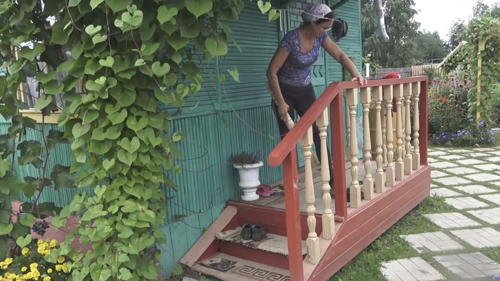 6 соток 27 августа 2021 год. Хроника. Переделка лабаза.