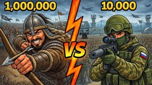 ЧТО ЕСЛИ 1,000,000 ВИКИНГОВ НАПАДУТ НА СОВРЕМЕННУЮ ВОЕННУЮ БАЗУ ?