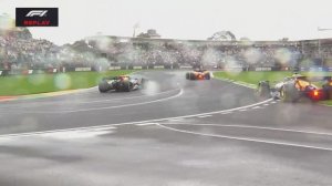 Формула 1. Вылет Пиастри на ГП Австралии 2025 (гонка)