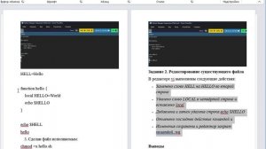 Скринкаст подготовки отчета по лабораторной работе №10