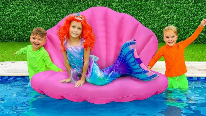 История о Крисе и Русалочке для детей