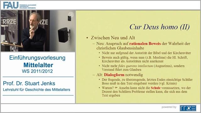 Vorlesung Mittelalter 10 (Philosophie Im Mittelalter)(360p)