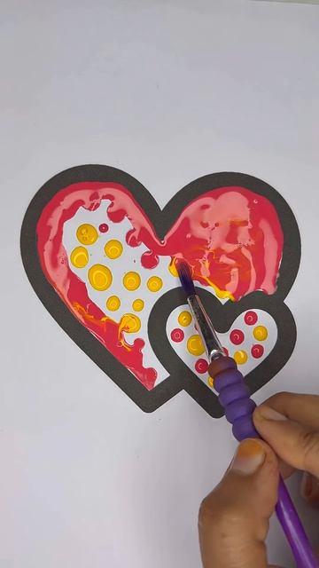 Смешиваем Цвета ❤️💛✨ Очень Залипательно! 😍