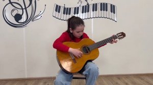 Л. Иванова «Пьеро» исполняет Сайбитинова Амилия