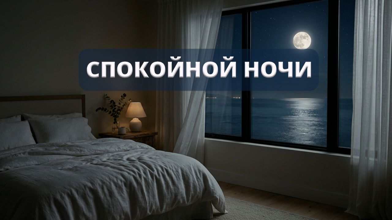 🌙 Спокойная музыка для сна — мягкое расслабление перед ночью
