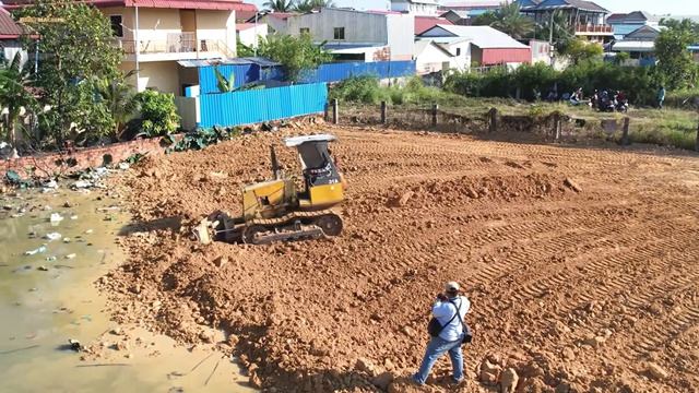 100_ Successful Project Size 20x22 In One Day By D-31A Bulldozer