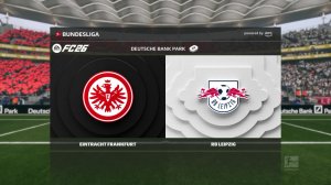 Айнтрахт Франкфурт - РБ Лейпциг 30 тур Бундеслига Чемпионат Германии 25/26 FC26