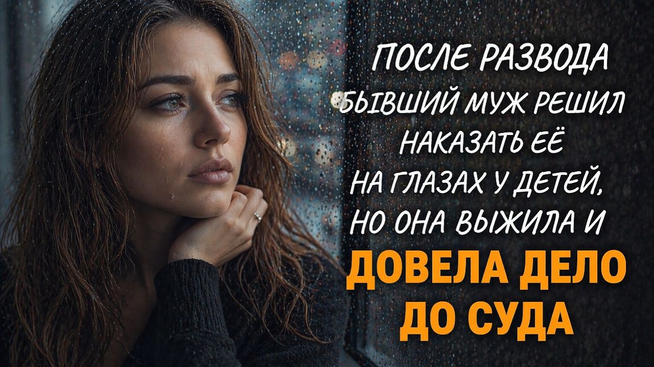 ПОСЛЕ РАЗВОДА БЫВШИЙ МУЖ РЕШИЛ НАКАЗАТЬ ЕЁ НА ГЛАЗАХ У ДЕТЕЙ, НО ОНА ВЫЖИЛА И ДОВЕЛА ДЕЛО ДО СУДА