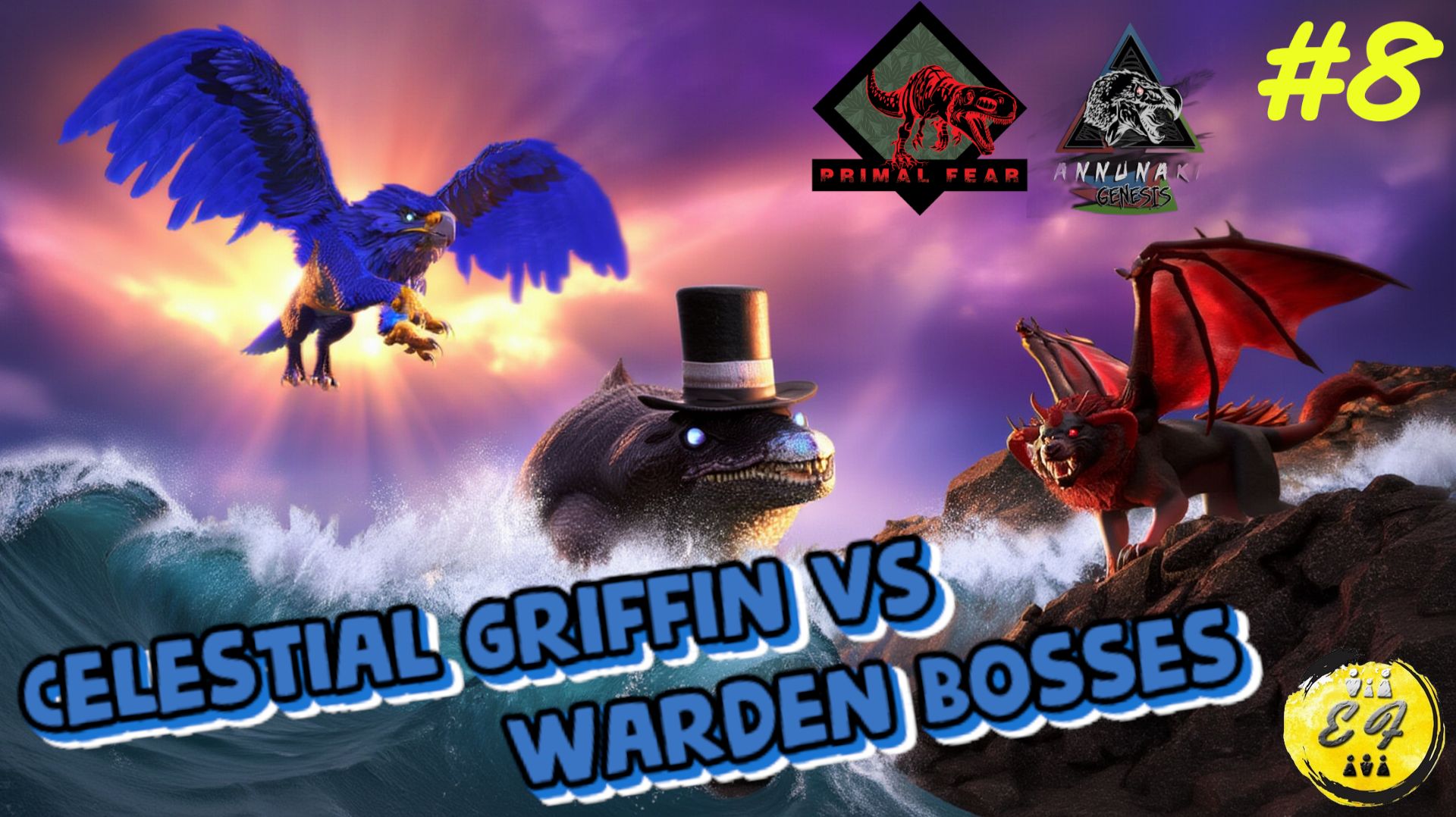 Warden Mormaw, Celestial Griffin, Мантикора — охота на сильнейших | ARK: Primal Fear & Annunaki #8