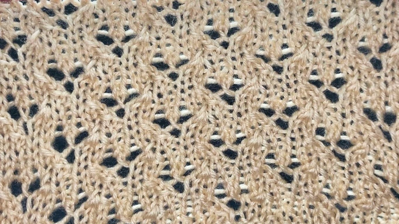 🧶КРАСИВЫЙ АЖУРНЫЙ УЗОР СПИЦАМИ💜