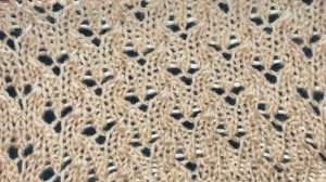 🧶КРАСИВЫЙ АЖУРНЫЙ УЗОР СПИЦАМИ💜