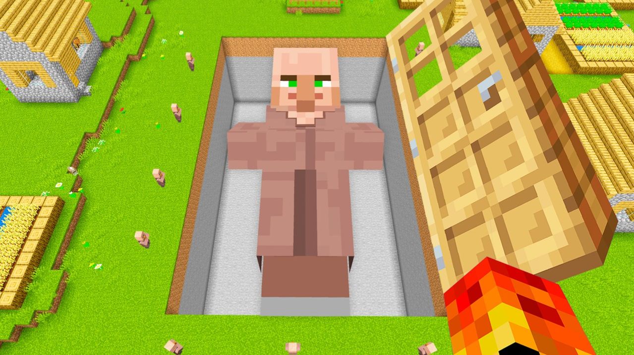 Я КОПАЛ ЯМУ И НАШЕЛ ОГРОМНУЮ ДВЕРЬ - Новые Видео МАЙНКРАФТ